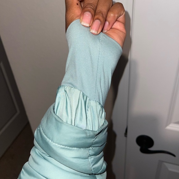 Columbia Powder Lite Insulated Jacket in Aqua Haze - Picture 14 of 16